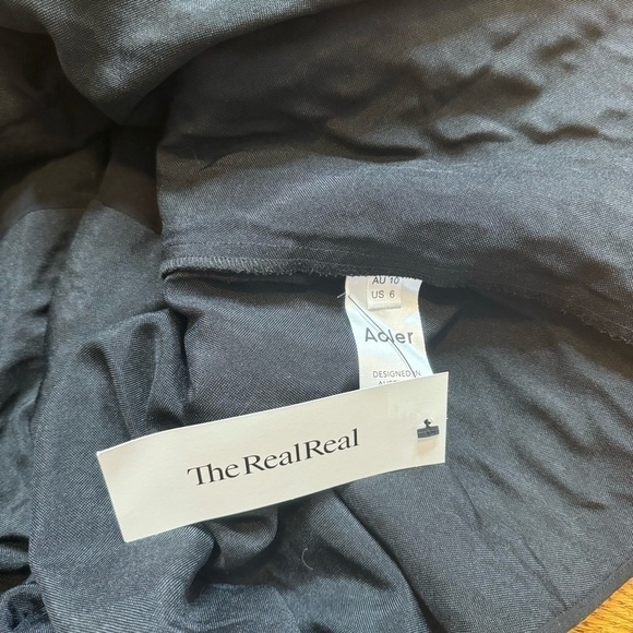 Acler Upton Off-Shoulder Lace Mini Dress - Black - Size 6 - Picture 8 of 11